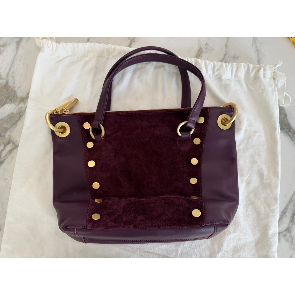 Hammitt Suede & Leather Tote with Adjustable Crossbody Strap, Perfect Condition